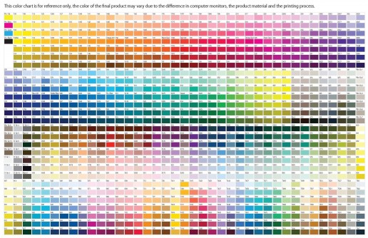 nuevos colores pantone