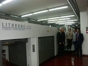 Grupo Forletter se une al cambio tecnológico offset H-UV Komori