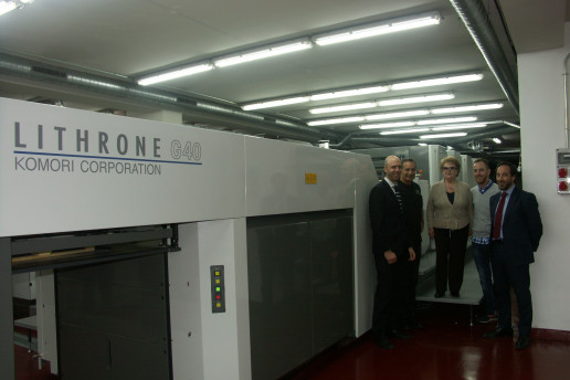 Grupo Forletter se une al cambio tecnológico offset H-UV Komori