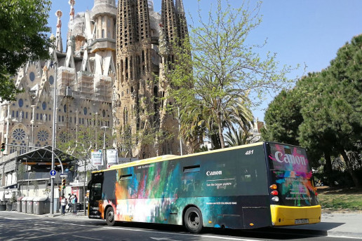 Canon publicidad exterior tintas UVGel