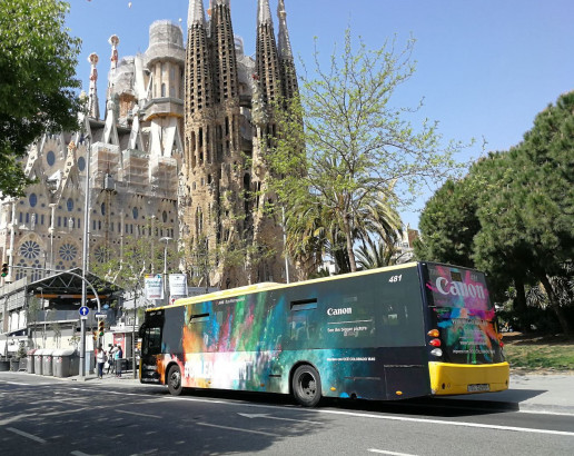 Canon publicidad exterior tintas UVGel