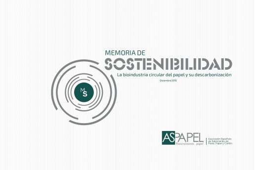 Portada Memoria Sostenibilidad del Papel