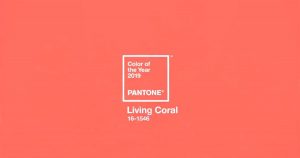 living coral color pantone 2019